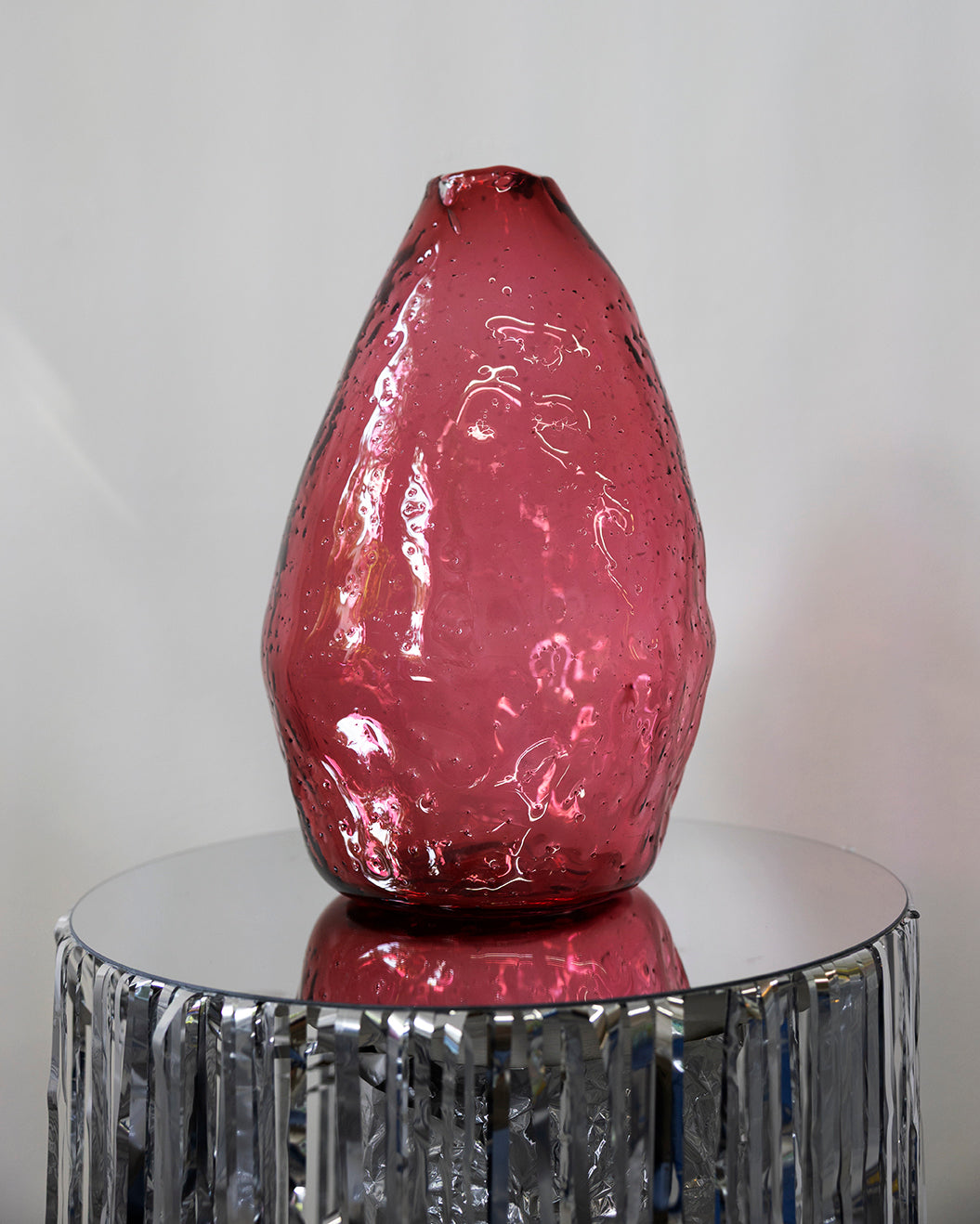 warm pink vase, 2025 - by Bernard