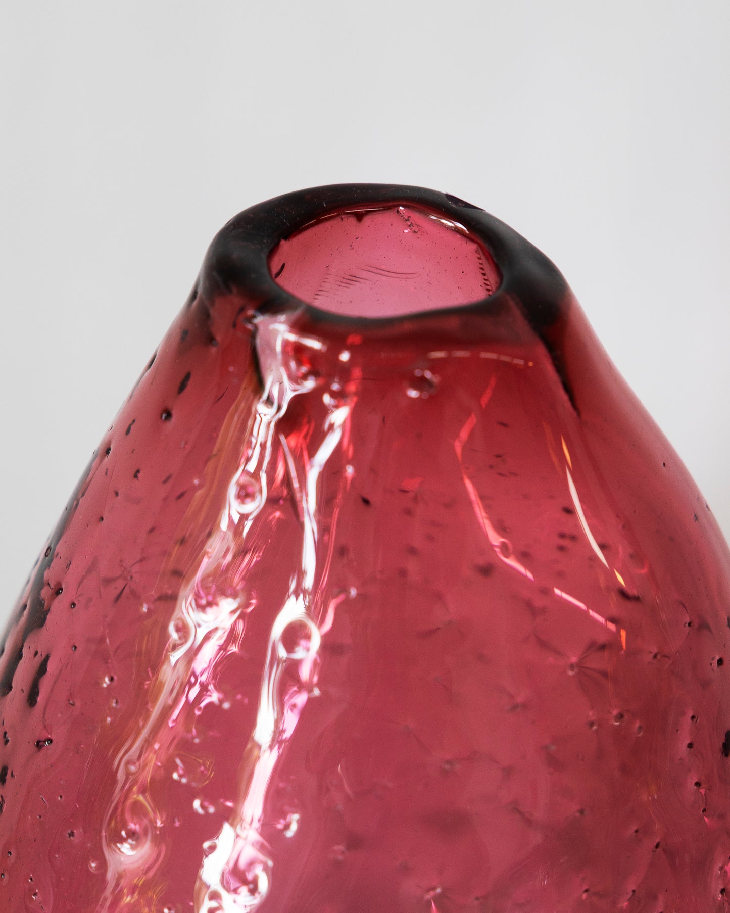 warm pink vase, 2025 - by Bernard