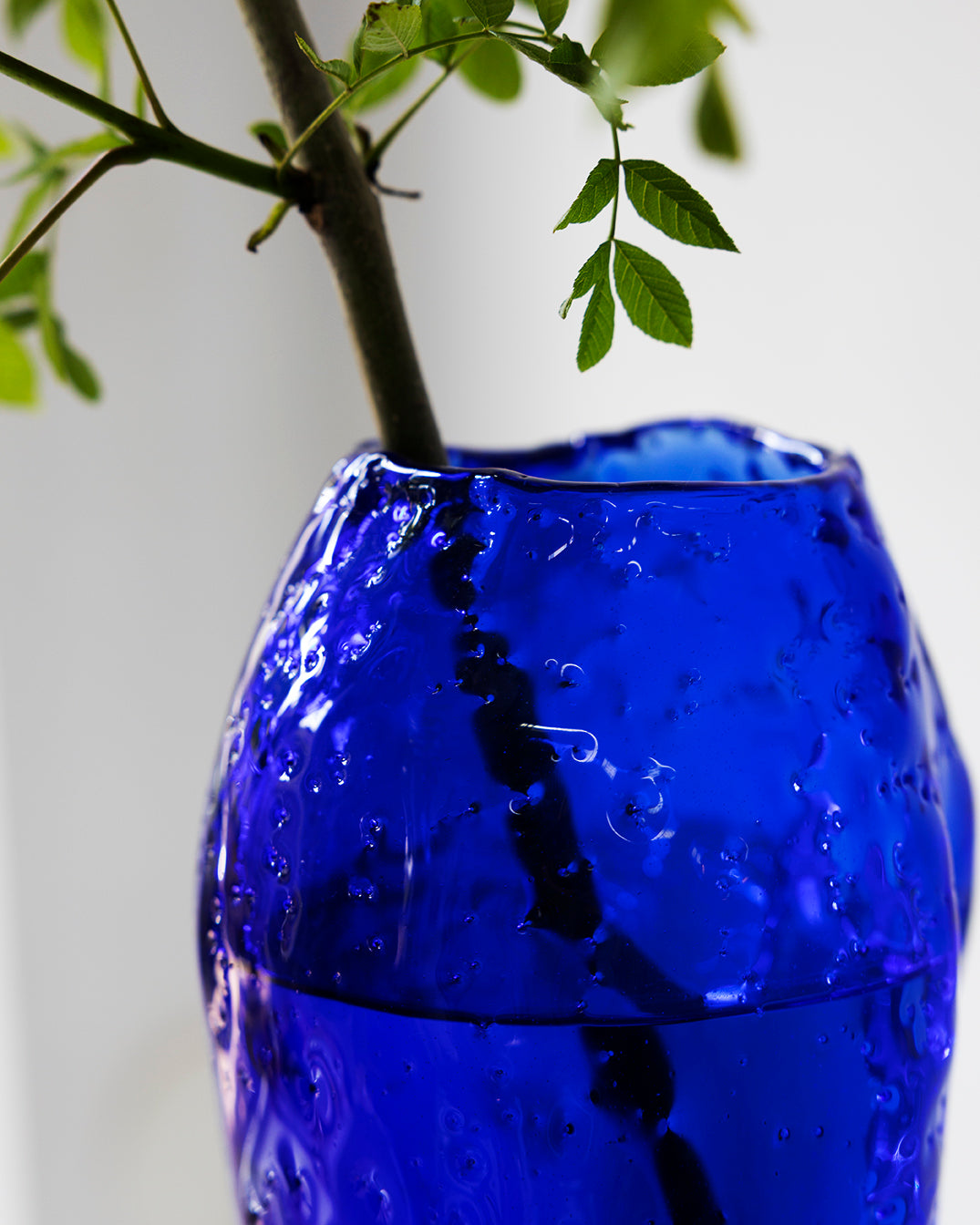 Yves Klein Blue vase, 2025 - by Bernard