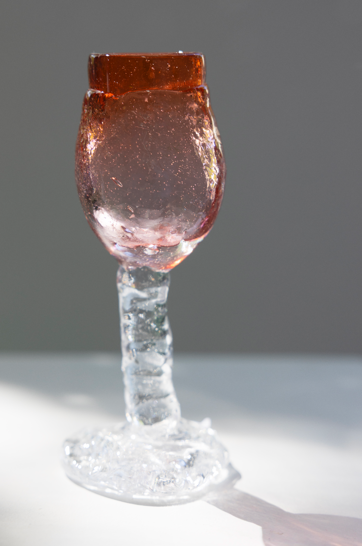 mini goblet, red, by Bernard