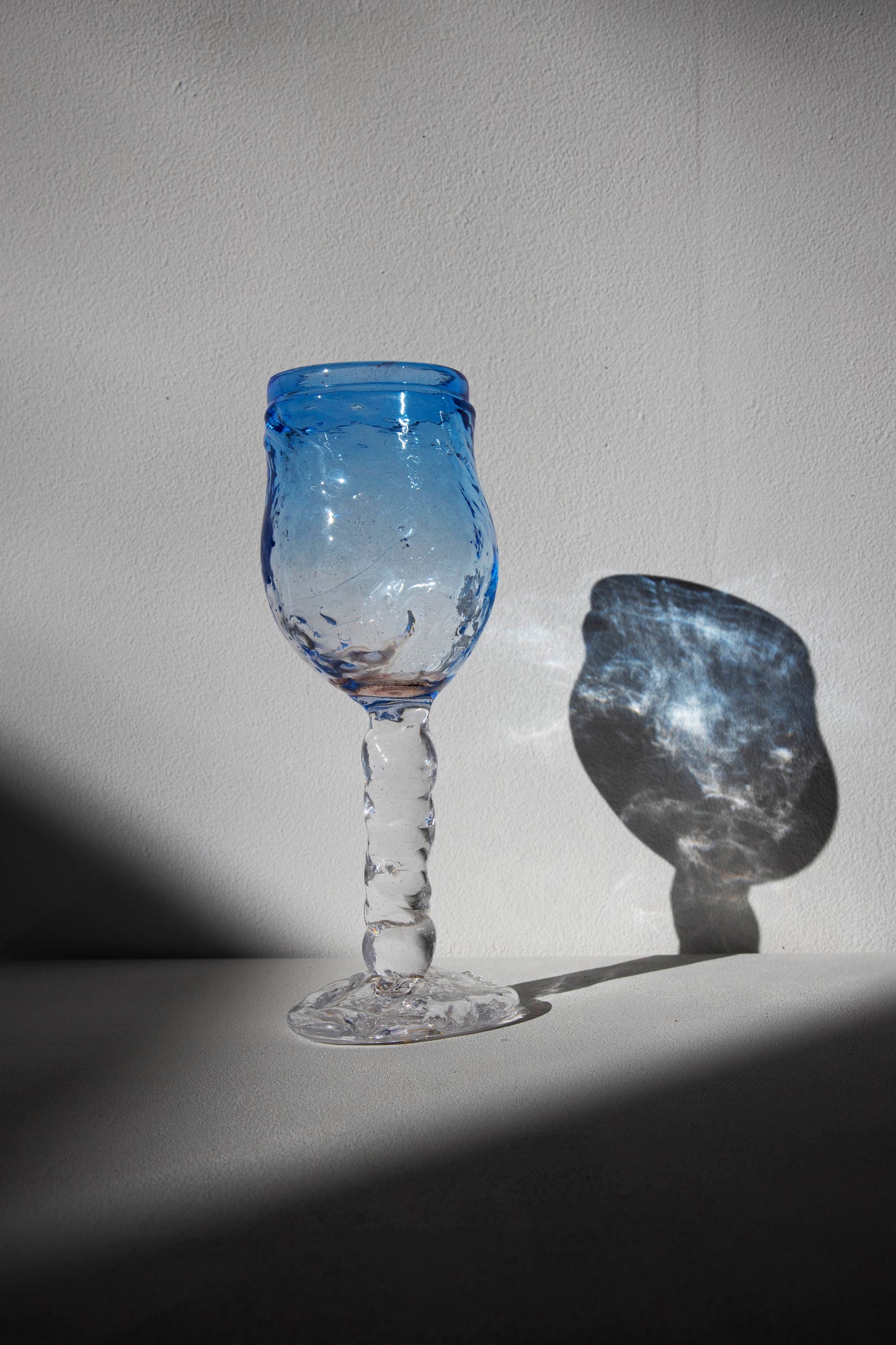 Goblet / blue - by Bernard Heezen
