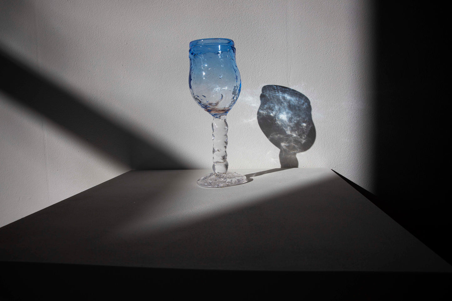 Goblet / blue - by Bernard Heezen
