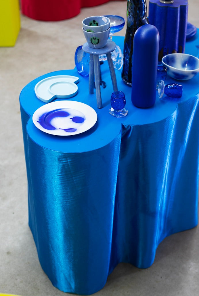 Smiley plate / blue :) BACK IN STOCK :)