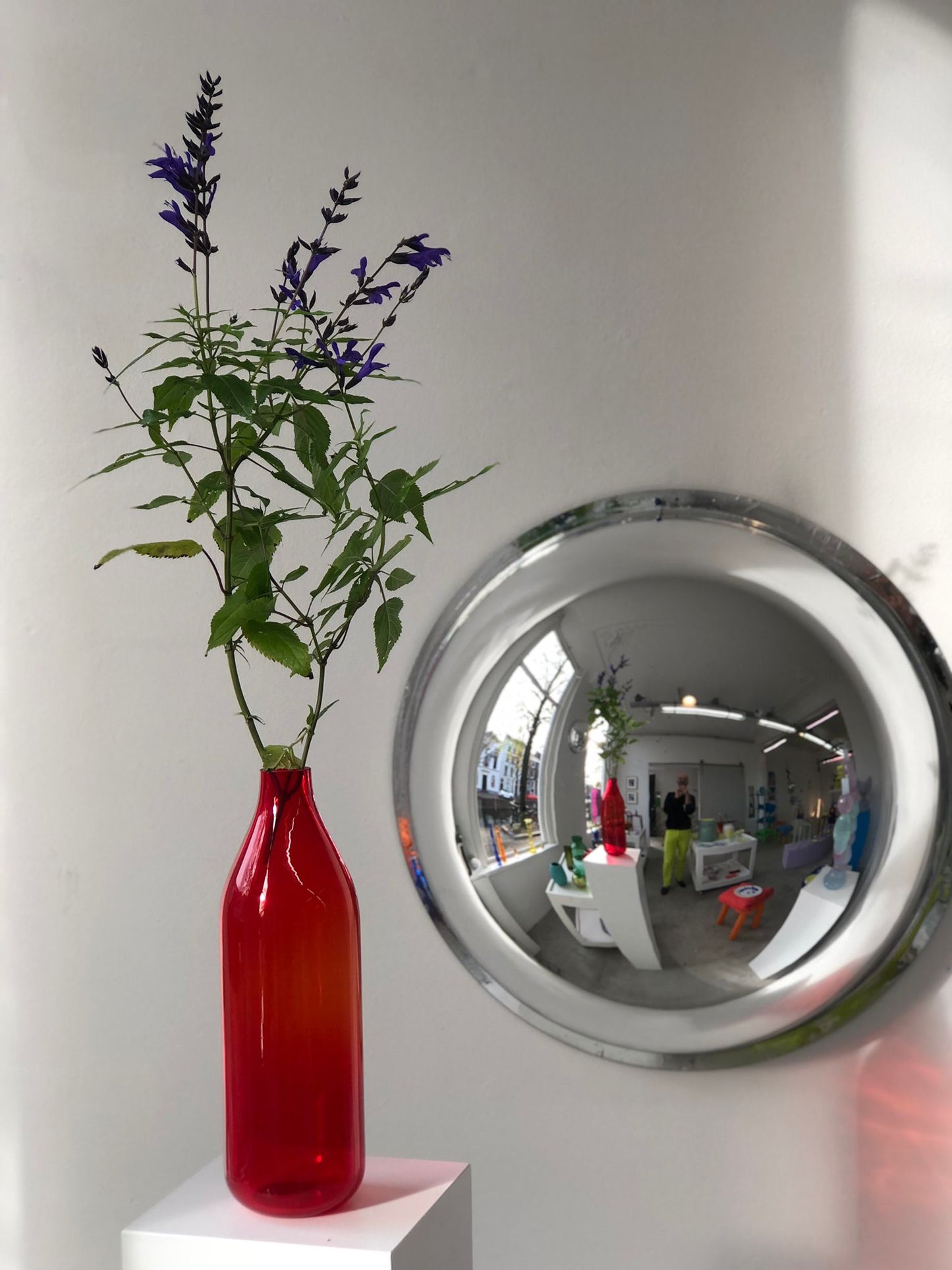 Vase / Red - Vintage