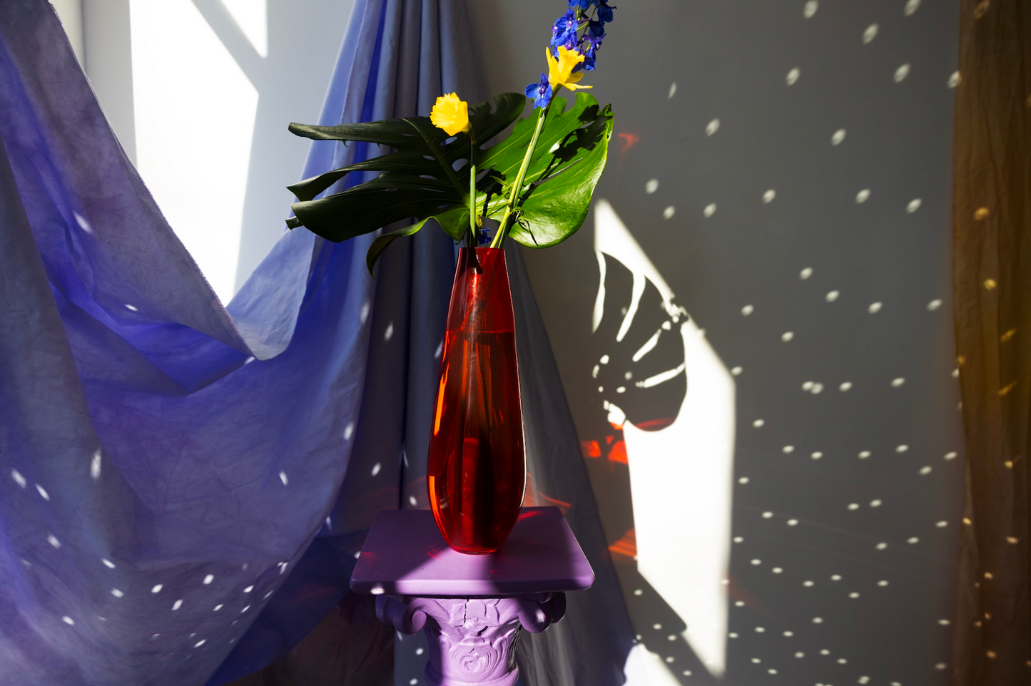 Vase / Red - Vintage