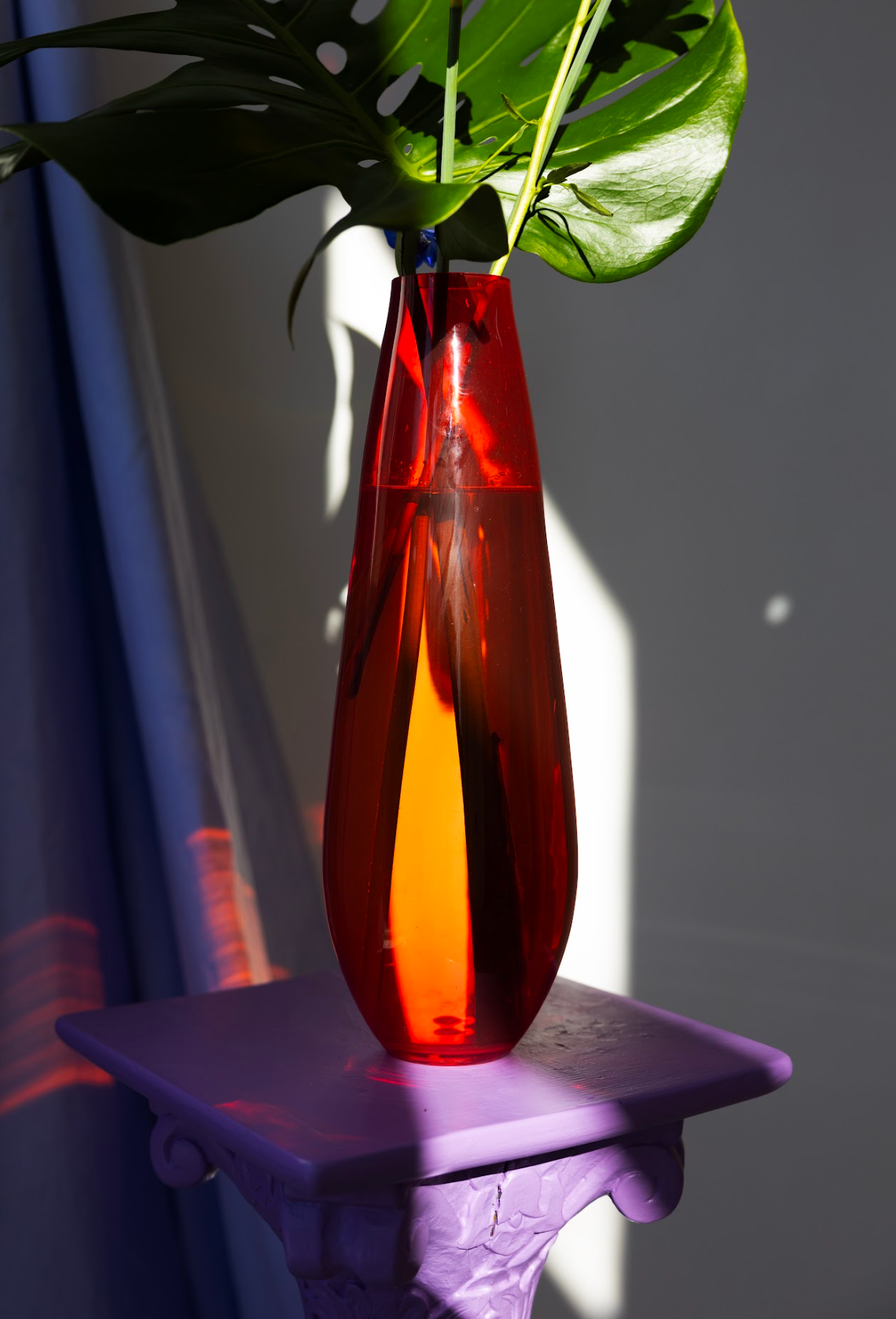 Vase / Red - Vintage