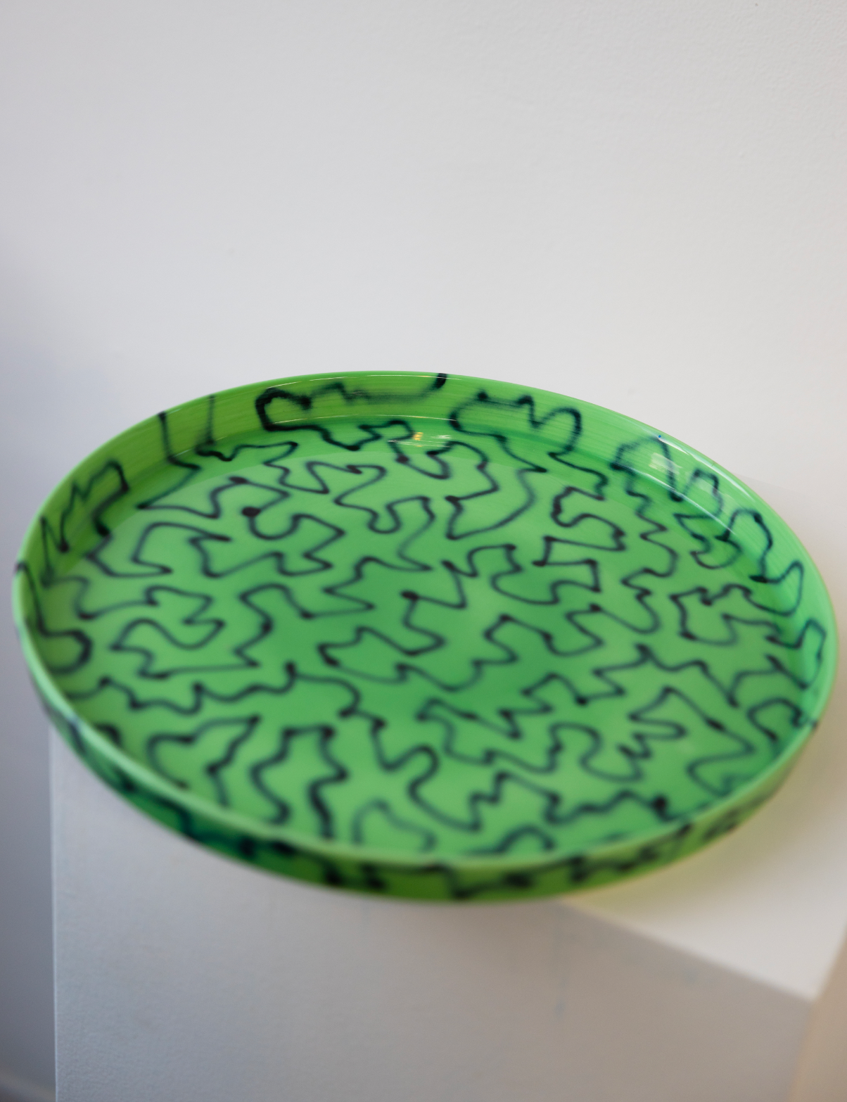 Tray Graffiti / green / L