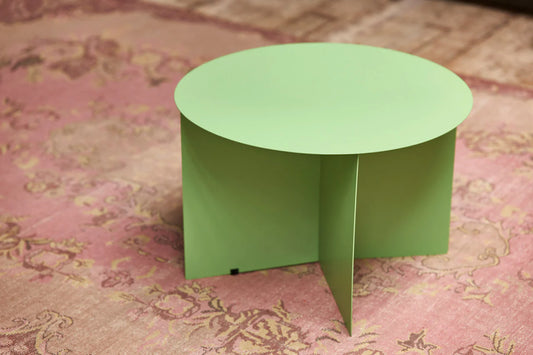 Metal Side Table  / Fern Green