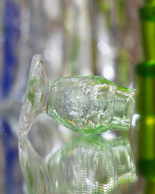 jenever glass, mint - by Bernard