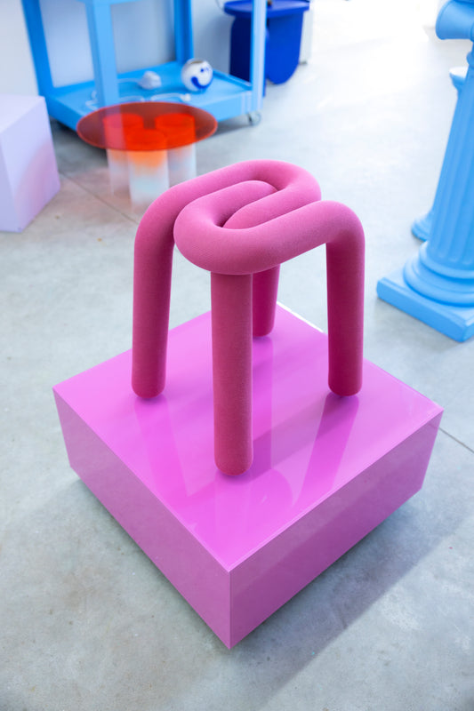 Bold Stool / pink