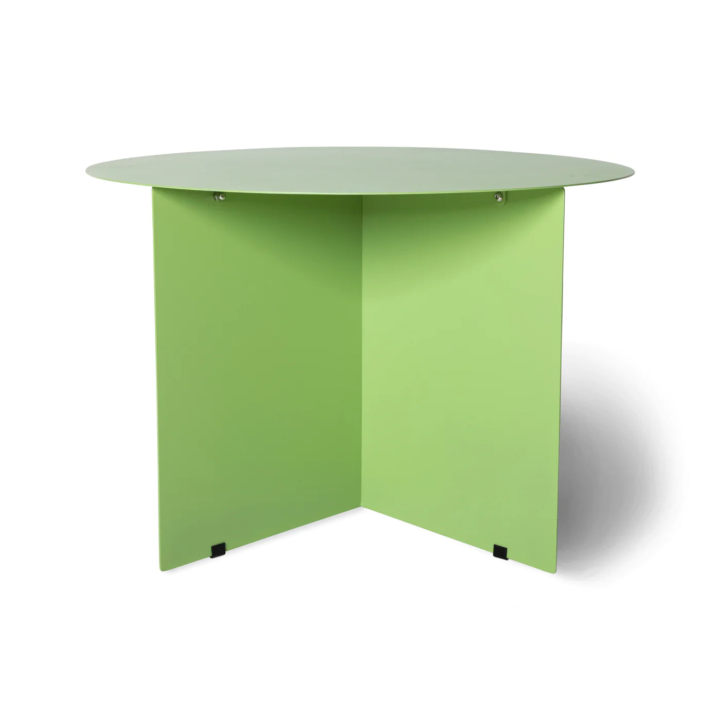 Metal Side Table  / Fern Green