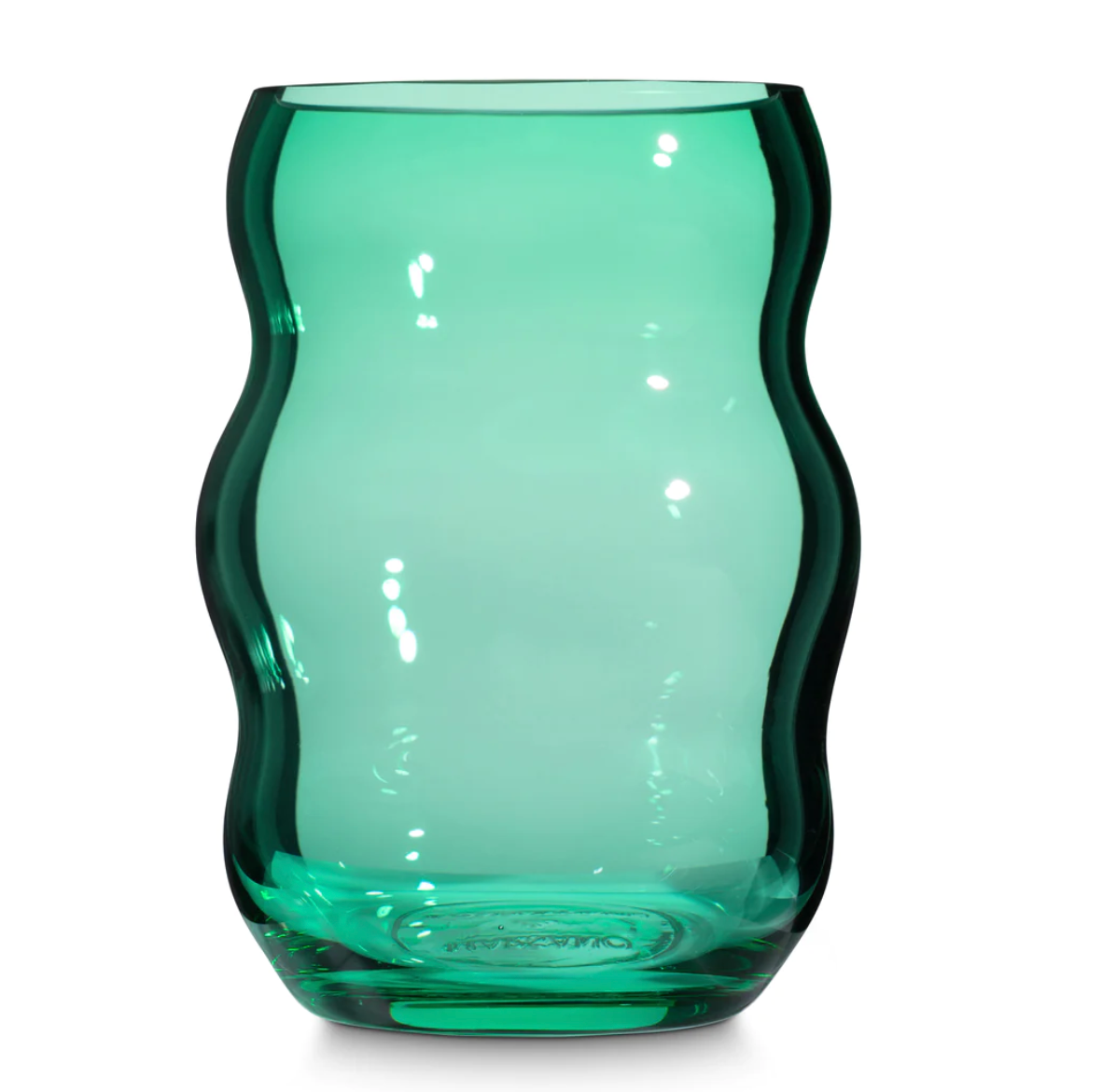 S Muse Vase Emerald