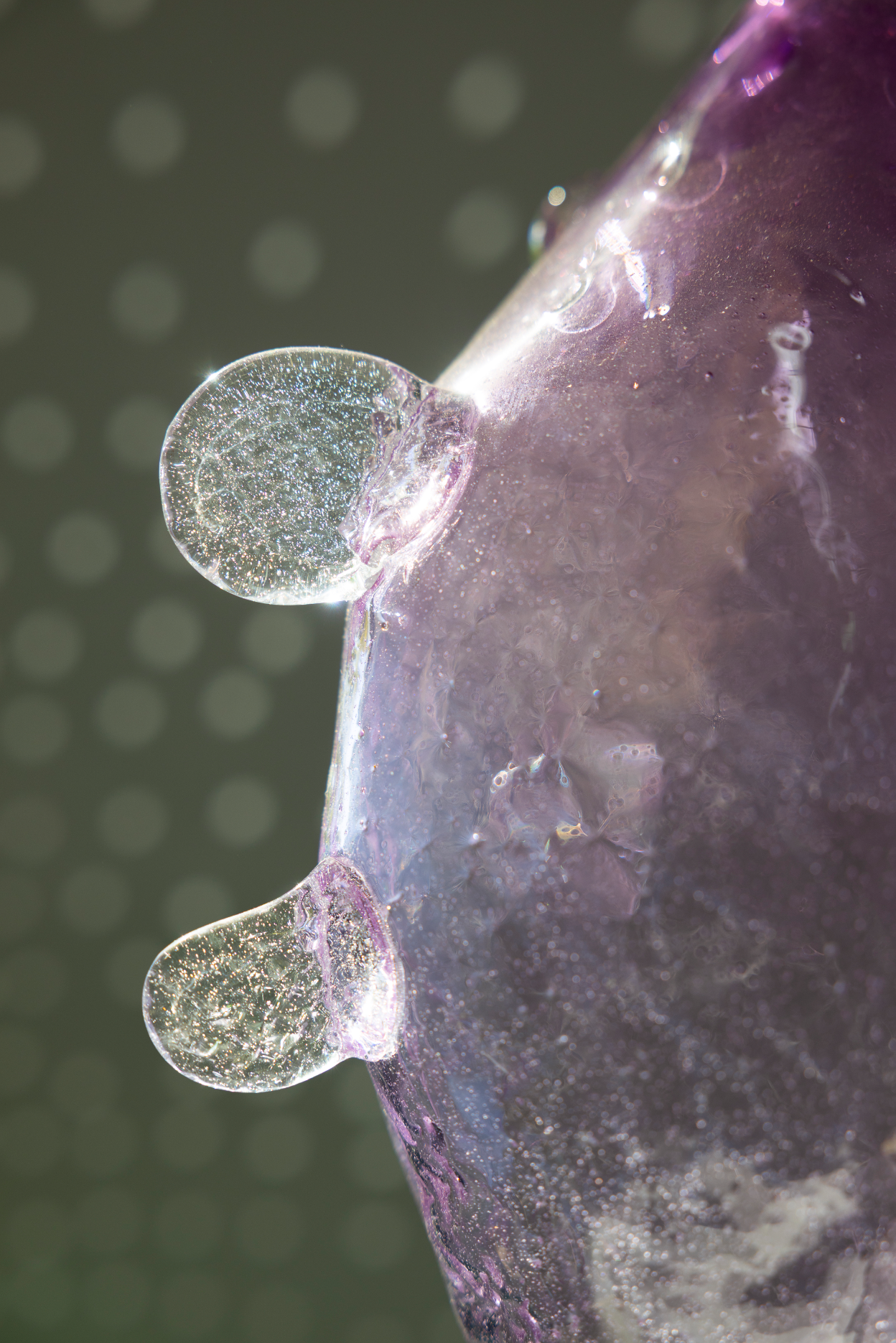 Fishvase, purple, (2026) by Bernard