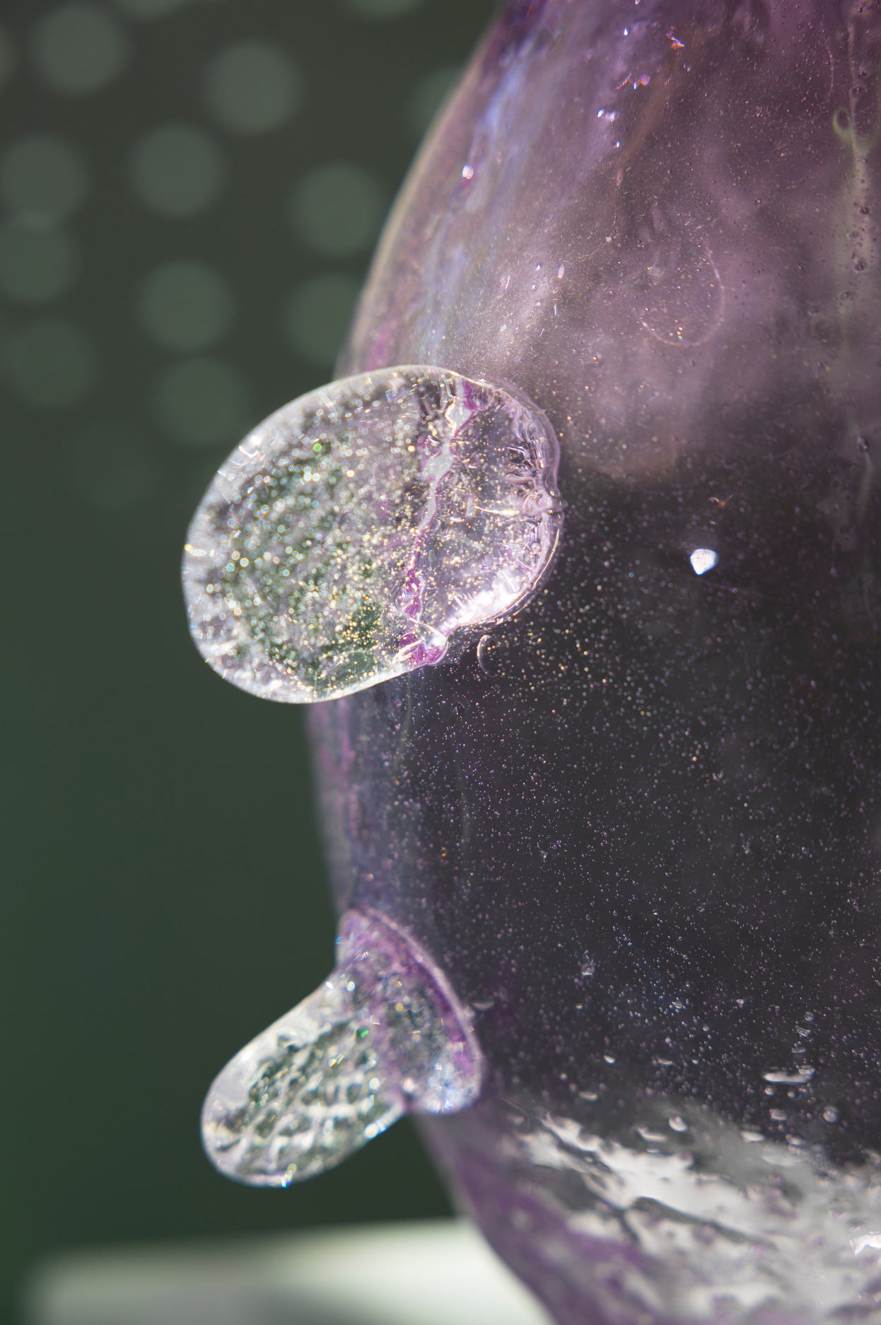 Fishvase, purple, (2026) by Bernard