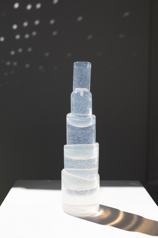 Candleholder, opaque (2026), by Nienke