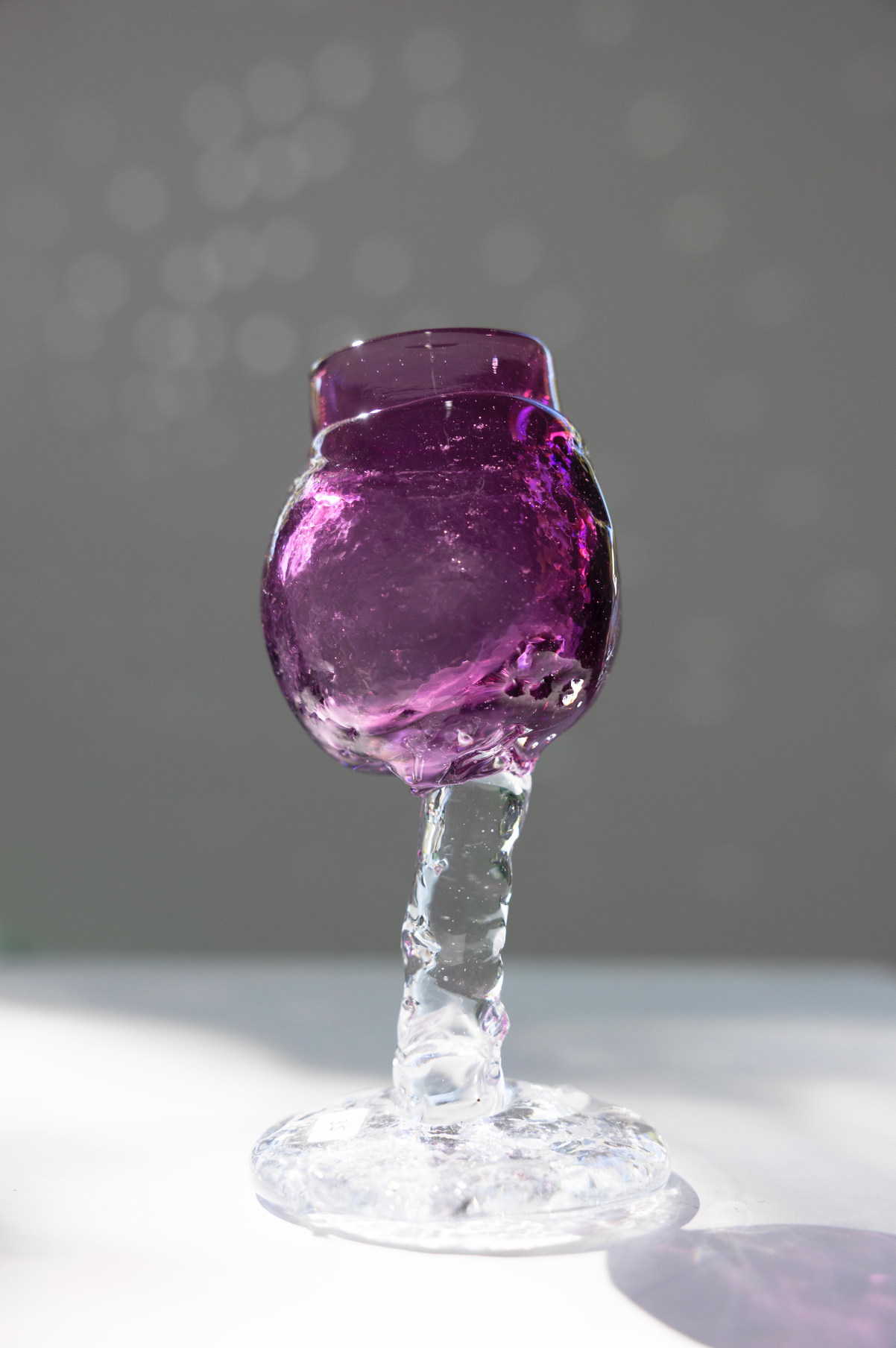 mini goblet, purple, by Bernard