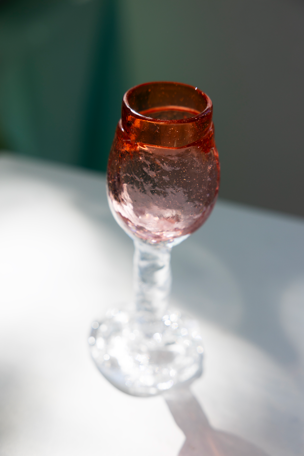 mini goblet, red, by Bernard