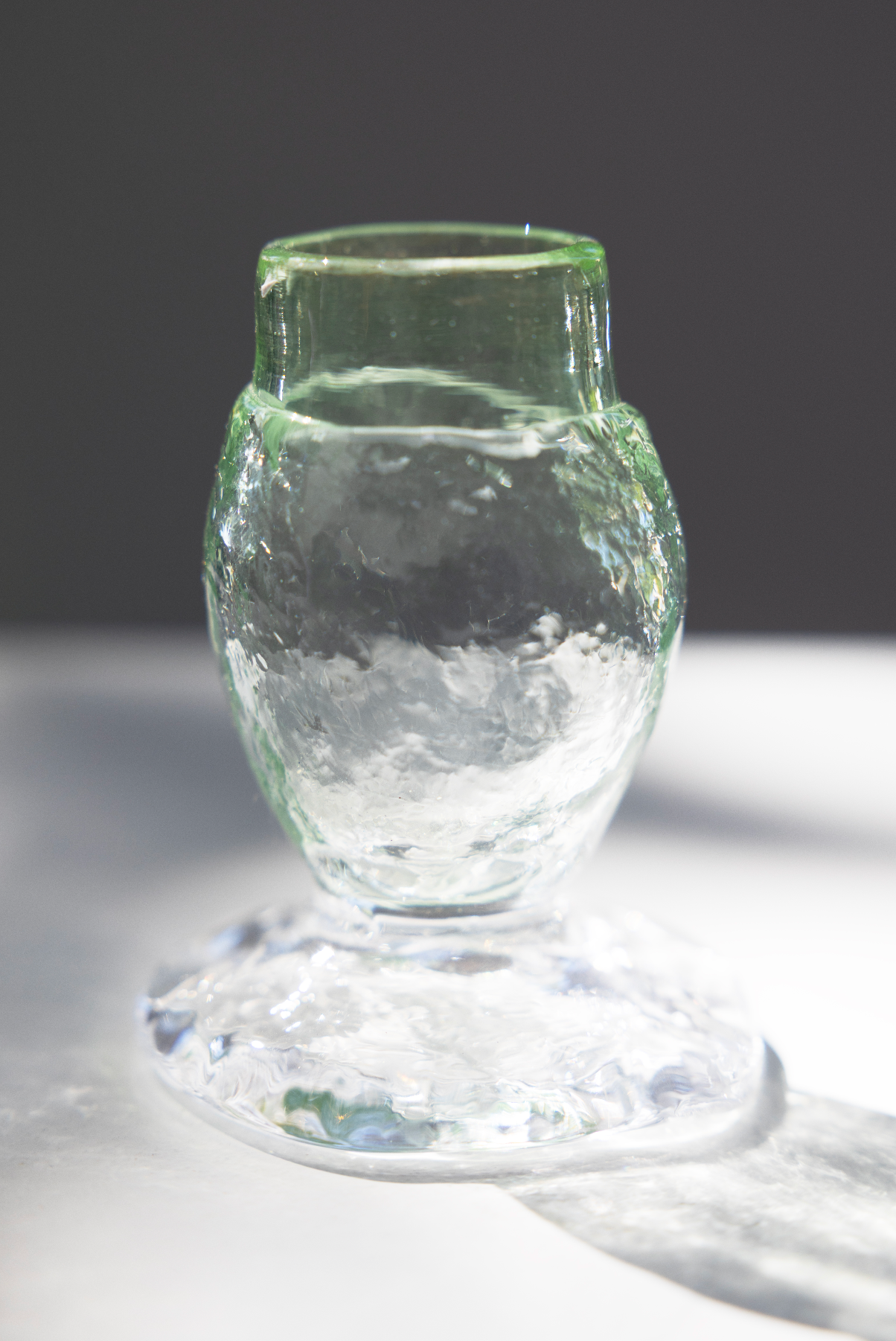 jenever glass, mint, by Bernard