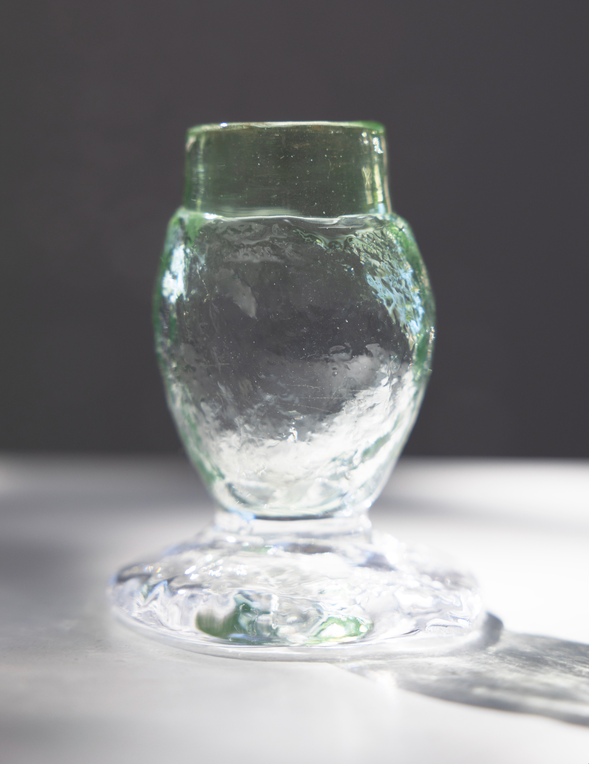jenever glass, mint, by Bernard