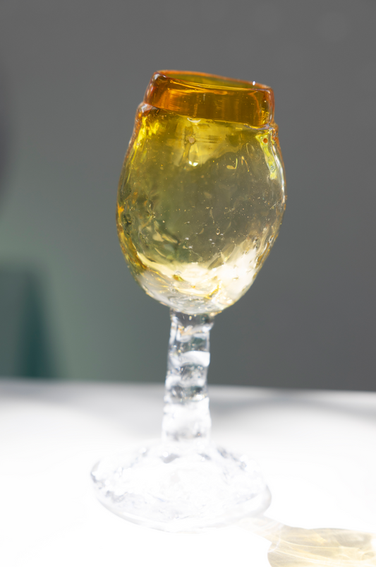 mini goblet, warm yellow, by Bernard (Copy)