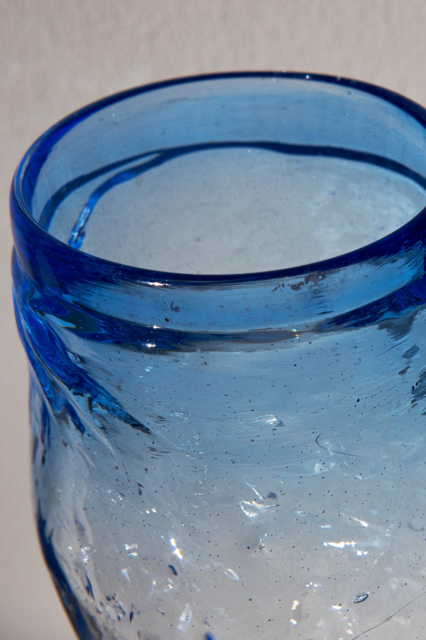 Goblet / blue - by Bernard Heezen