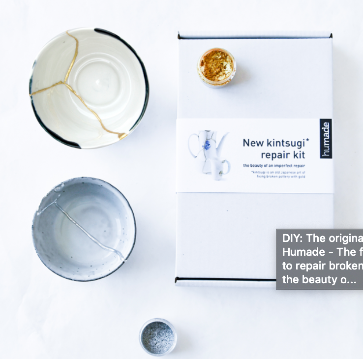 The original Kintsugi DIY kit by humade - Shop local and support your locals