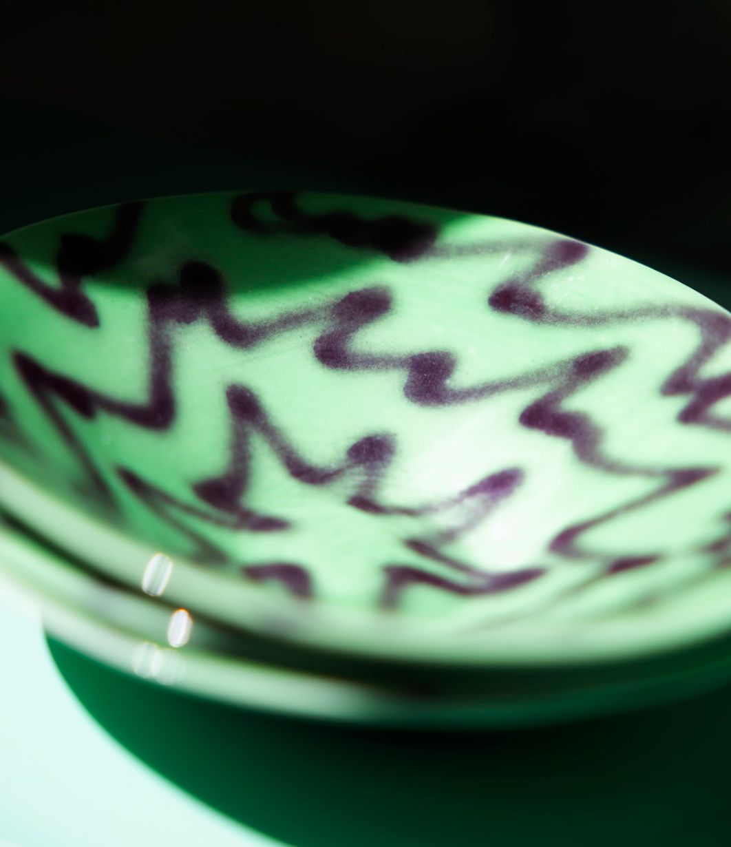 Bowl Gravity, ceramics / small / green