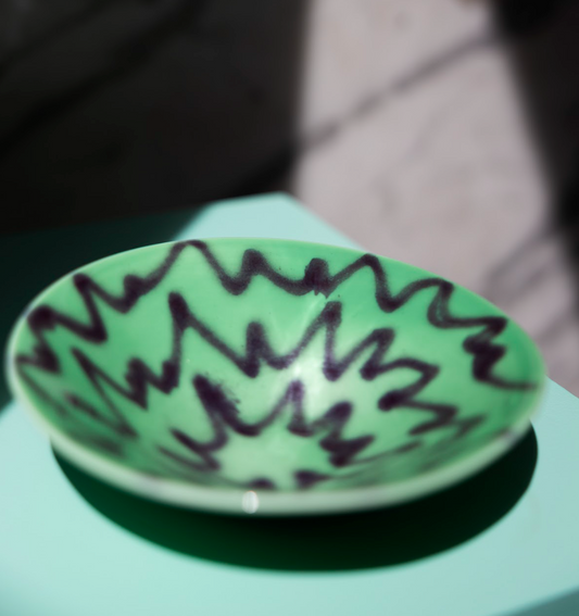 Bowl Gravity, ceramics / small / green