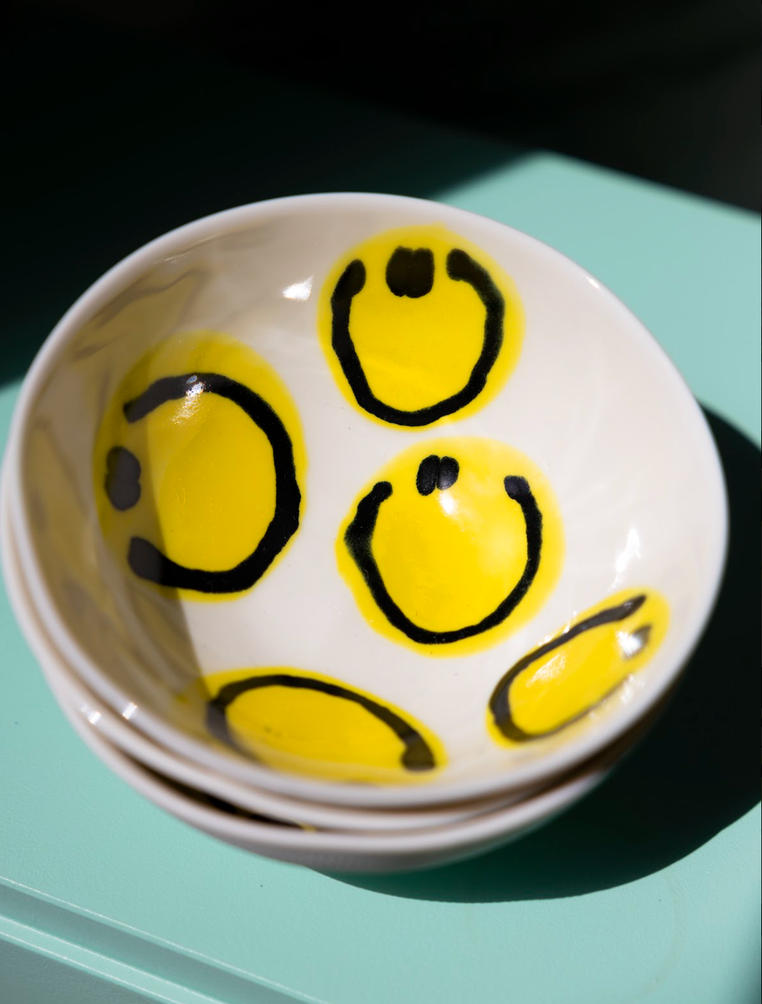 Small Smiley Bowl / white