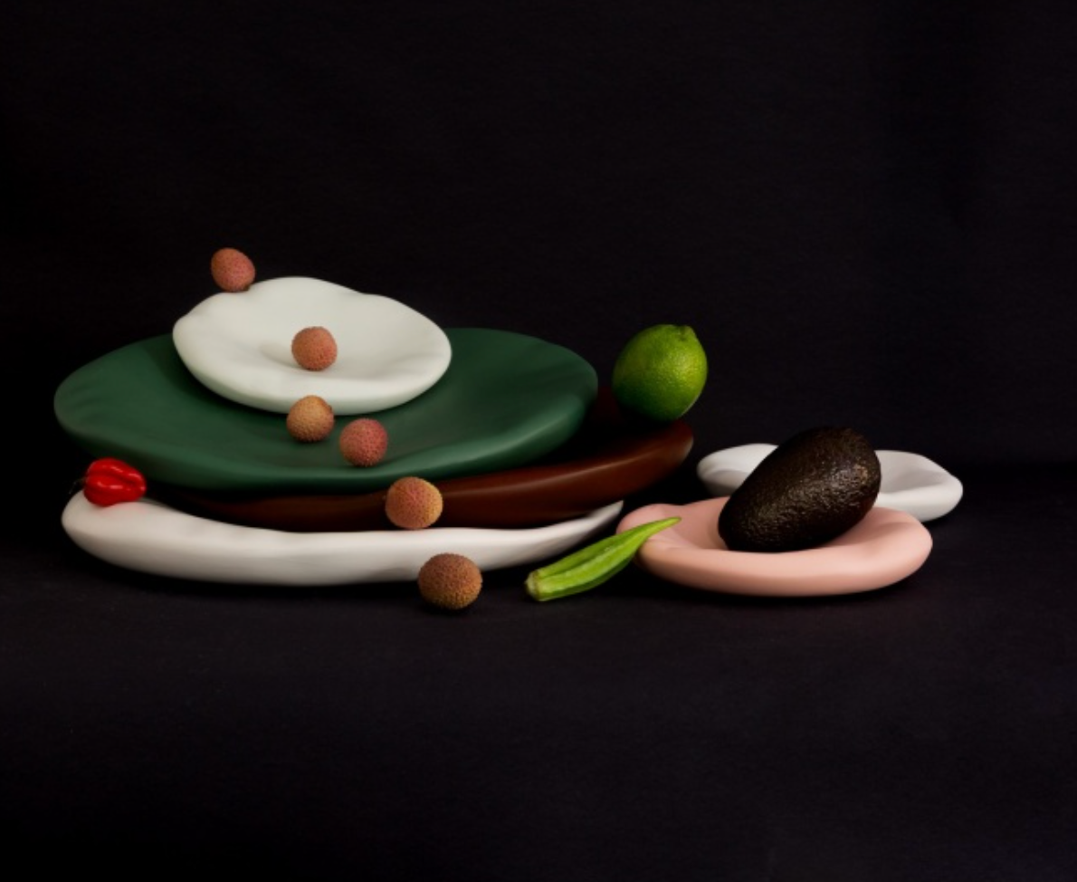 Large fruit bowl / green