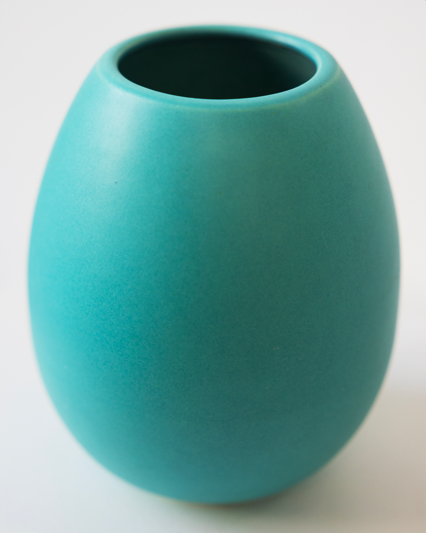 retro vintage Vase / turqoise