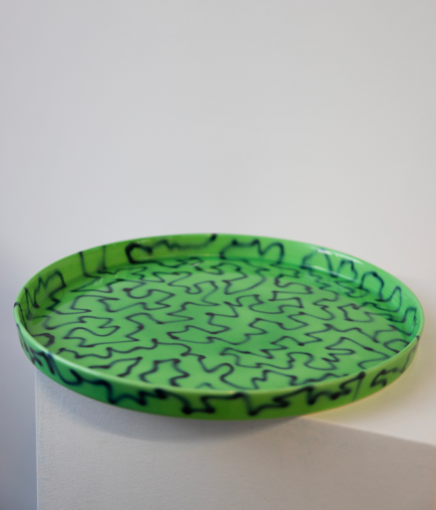 Tray Graffiti / green /  L